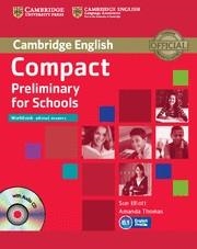 COMPACT PRELIMINARY FOR SCHOOLS INTERMEDIATE WORKBOOK WITHOUT KEY | 9781107635395 | Llibreria La Gralla | Llibreria online de Granollers