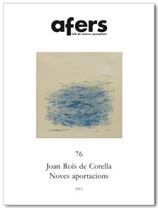 AFERS 76.JOAN ROÍS DE CORELLA | 9788492542895 | FERRANDO, ANTONI | Llibreria La Gralla | Llibreria online de Granollers