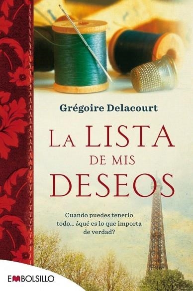 LISTA DE MIS DESEOS, LA | 9788415140986 | DELACOURT, GREGOIRE | Llibreria La Gralla | Llibreria online de Granollers