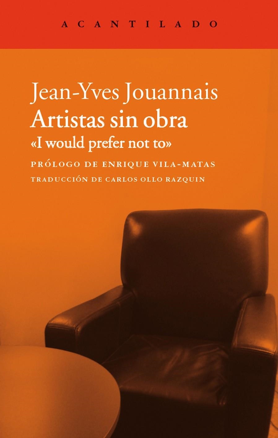 ARTISTAS SIN OBRA | 9788415689980 | JOUANNAIS, JEAN-YVES | Llibreria La Gralla | Llibreria online de Granollers