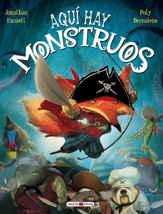 AQUÍ HAY MONSTRUOS | 9788415893028 | EMMETT, JONATHAN | Llibreria La Gralla | Llibreria online de Granollers