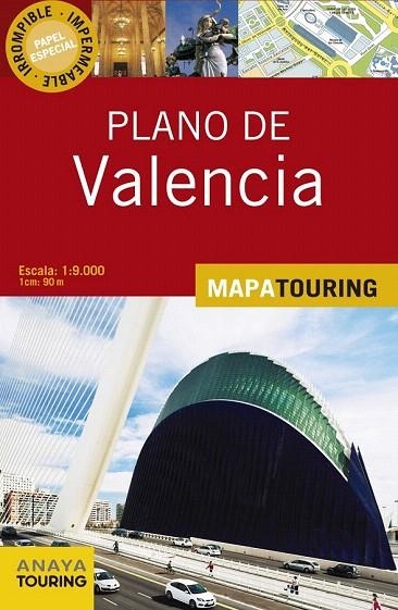 PLANO DE VALENCIA | 9788499356204 | ANAYA TOURING | Llibreria La Gralla | Llibreria online de Granollers