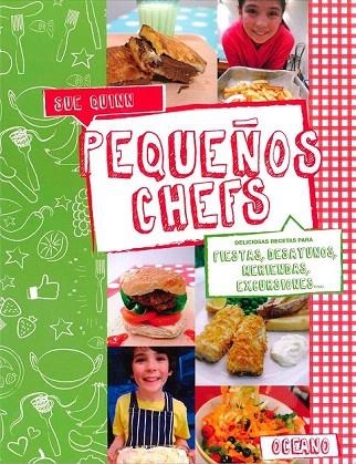 PEQUEÑOS CHEFS. DELICIOSAS RECETAS PARA DESAYUNOS, MERIENDAS, FIESTAS | 9788475568638 | QUINN, SUE | Llibreria La Gralla | Llibreria online de Granollers