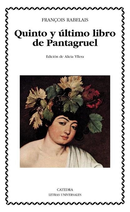 QUINTO Y ÚLTIMO LIBRO DE PANTAGRUEL | 9788437632483 | RABELAIS, FRANÇOIS | Llibreria La Gralla | Llibreria online de Granollers