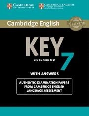 CAMBRIDGE ENGLISH KEY 7 STUDENT’S BOOK WITH ANSWERS | 9781107664944 | Llibreria La Gralla | Llibreria online de Granollers