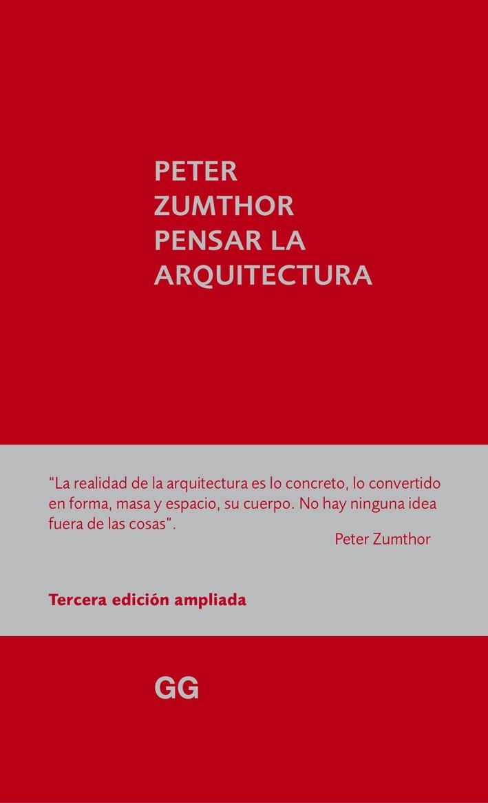 PENSAR LA ARQUITECTURA | 9788425227301 | ZUMTHOR, PETER | Llibreria La Gralla | Llibreria online de Granollers