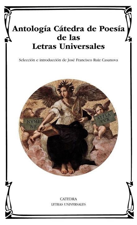 ANTOLOGÍA CÁTEDRA DE POESÍA DE LAS LETRAS UNIVERSALES | 9788437632964 | VARIOS AUTORES | Llibreria La Gralla | Llibreria online de Granollers