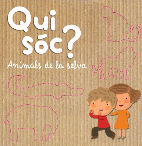 ANIMALS DE LA SELVA (QUI SÓC) | 9788490574737 | Llibreria La Gralla | Llibreria online de Granollers