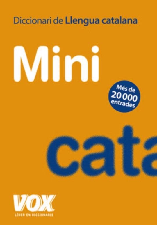 DICCIONARI MINI DE LA LLENGUA CATALANA | 9788471538536 | Llibreria La Gralla | Llibreria online de Granollers