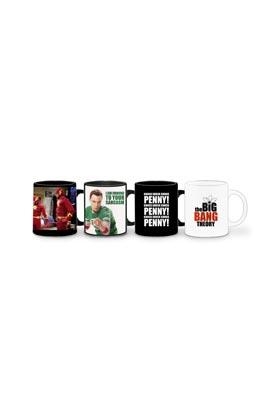 SET 4 MINI TASSES CAFE THE BIG BANG THEORY | 8436546891697 | SD TOYS | Llibreria La Gralla | Llibreria online de Granollers