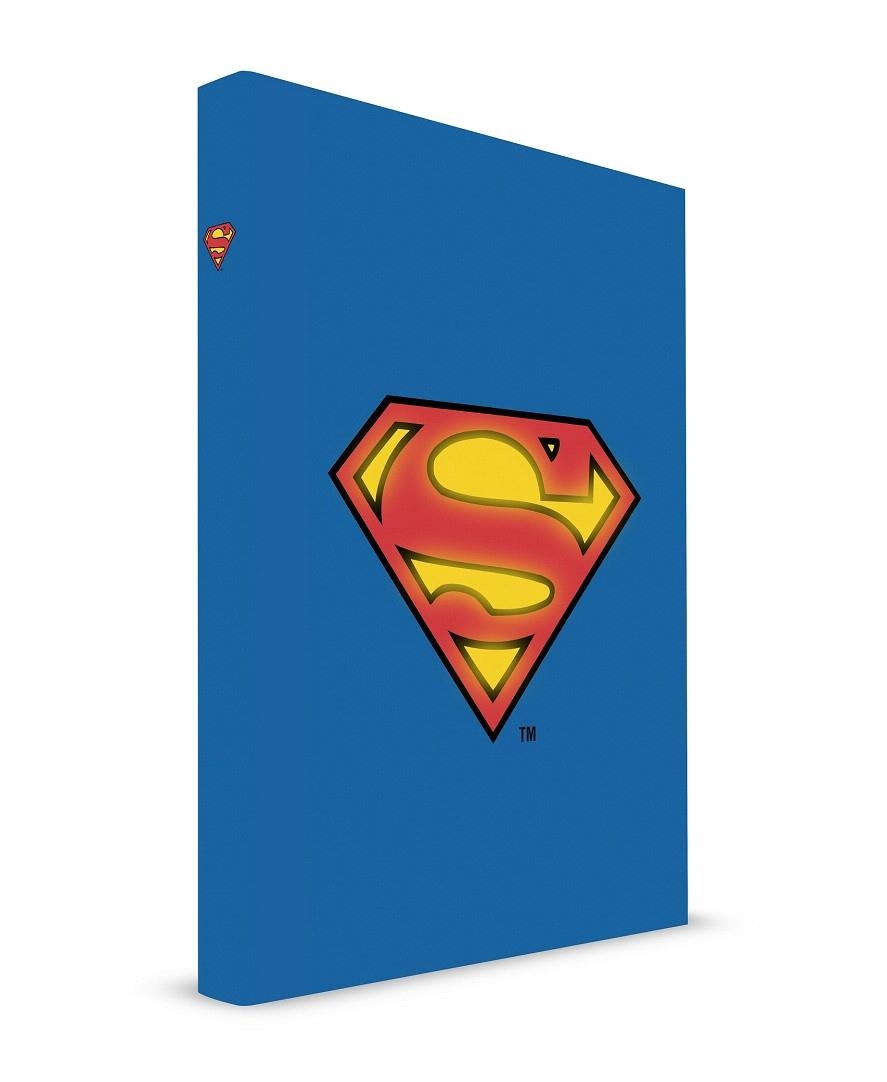 LLIBRETA LOGO SUPERMAN AMB LLUM | 8436546891833 | DC COMICS | Llibreria La Gralla | Llibreria online de Granollers