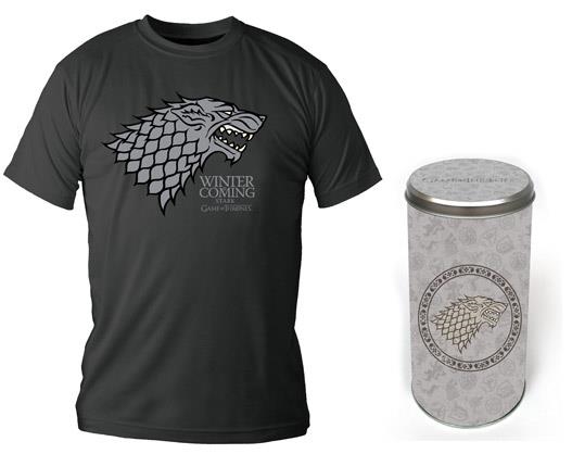 SAMARRETA GAME OF THRONES EMBLEMA STARK TALLA M | 8436546892076 | HBO | Llibreria La Gralla | Llibreria online de Granollers