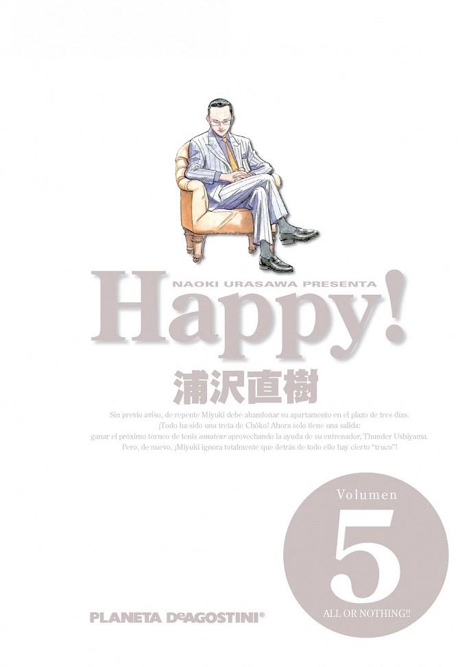 HAPPY! 5 | 9788415921059 | URASAWA, NAOKI  | Llibreria La Gralla | Llibreria online de Granollers