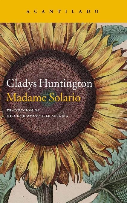 MADAME SOLARIO | 9788416011179 | HUNTINGTON, GLADYS | Llibreria La Gralla | Llibreria online de Granollers