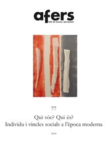 AFERS 77.QUI SÓC? QUI ÉS? (REVISTA) | 9788492542956 | Llibreria La Gralla | Llibreria online de Granollers