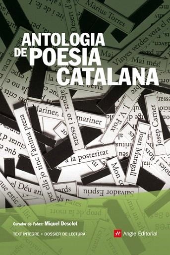 ANTOLOGIA DE POESIA CATALANA | 9788416139149 | Llibreria La Gralla | Llibreria online de Granollers