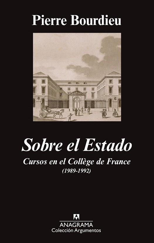 SOBRE EL ESTADO | 9788433963697 | BOURDIEU, PIERRE | Llibreria La Gralla | Llibreria online de Granollers