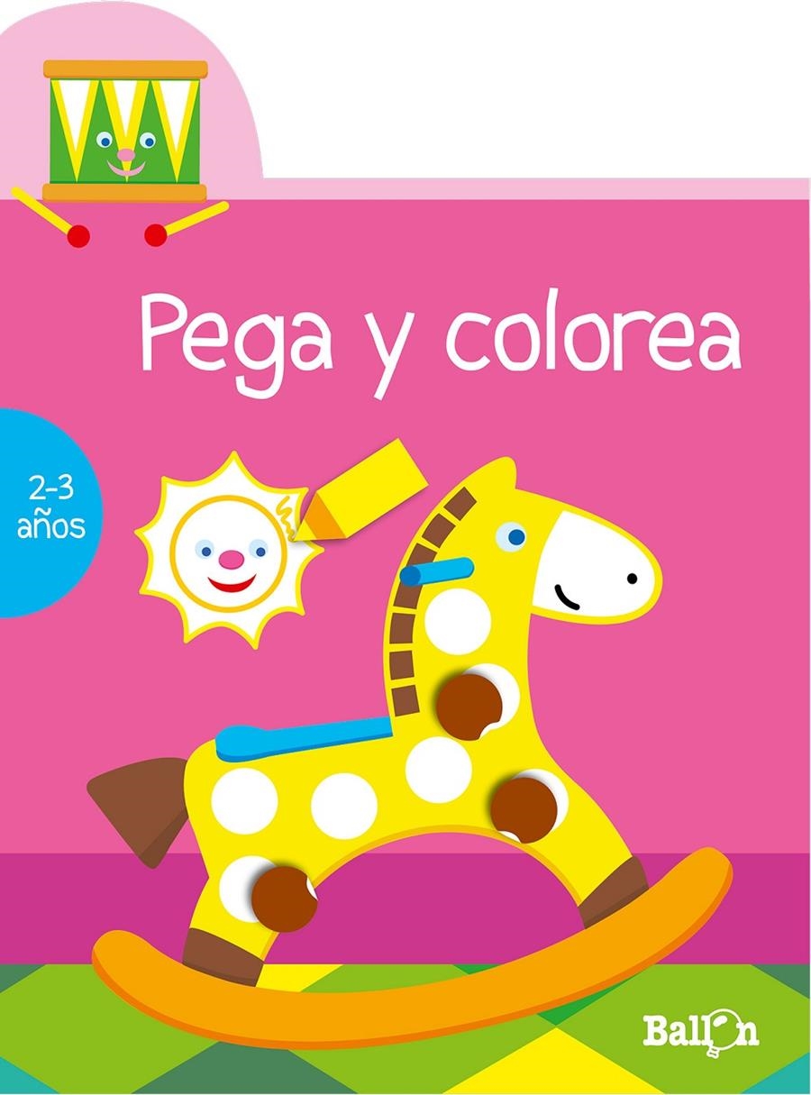 PEGA Y COLOREA. 2-3 AÑOS ROSA | 9789037493399 | VV.AA | Llibreria La Gralla | Llibreria online de Granollers