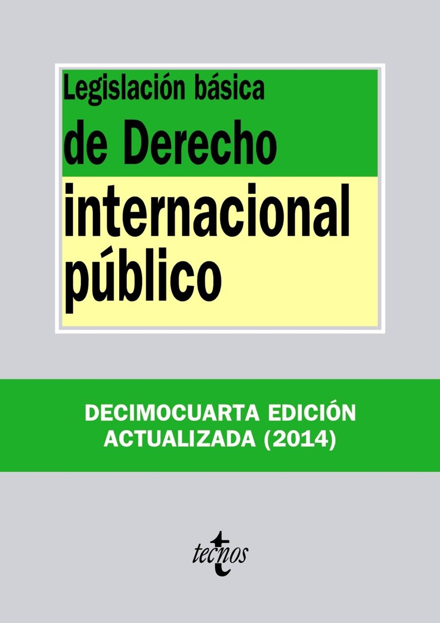 LEGISLACIÓN BÁSICA DE DERECHO INTERNACIONAL PÚBLICO | 9788430963539 | Llibreria La Gralla | Llibreria online de Granollers