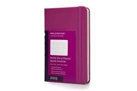 AGENDA 2015  MOLESKINE MAGENTA 9X14CM SV | 9788867322343 | Llibreria La Gralla | Llibreria online de Granollers