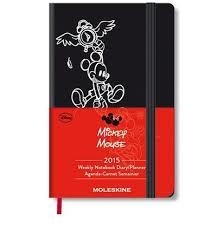 AGENDA 2015  MOLESKINE MICKEY MOUSE NEGRA 9X14CM SV | 9788867323142 | Llibreria La Gralla | Llibreria online de Granollers