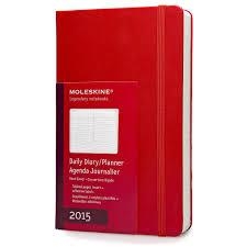 AGENDA 2015  MOLESKINE VERMELLA 13X21CM DP | 9788867322695 | Llibreria La Gralla | Llibreria online de Granollers