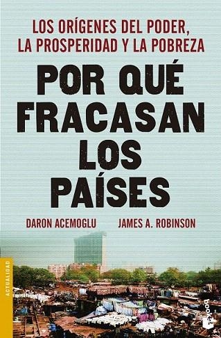 POR QUÉ FRACASAN LOS PAÍSES (BOLSILLO) | 9788423418909 | ACEMOGLU, DARON / ROBINSON, JAMES A. | Llibreria La Gralla | Llibreria online de Granollers