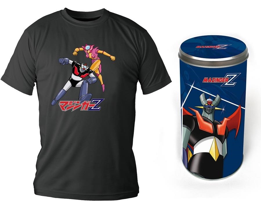 CAMISETA MAZINGER Z Y AFRODITA CHICO NEGRA TALLA XL | 8436546894032 | SD TOYS | Llibreria La Gralla | Llibreria online de Granollers