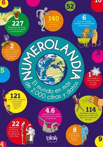 NUMEROLANDIA. EL MUNDO EN MÁS DE 2000 CIFRAS Y DATOS | 9788416075218 | MARTIN/GIFFORD/TAYLOR | Llibreria La Gralla | Librería online de Granollers