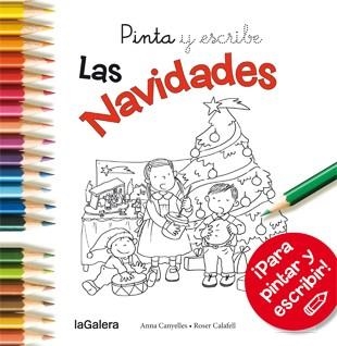 PINTA Y ESCRIBE LAS NAVIDADES | 9788424649388 | CANYELLES ROCA, ANNA | Llibreria La Gralla | Llibreria online de Granollers