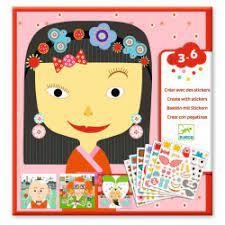 CREAR CON PEGATINAS. TODAS DIFERENTES DJECO | 3070900089341 | TOPDJ08934 | Llibreria La Gralla | Librería online de Granollers