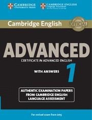 CAMBRIDGE IN ENGLISH ADVANCED 1 FOR REVISED EXAM 2015 STUDENT'S BOOK WITH ANSWERS | 9781107653511 | Llibreria La Gralla | Llibreria online de Granollers