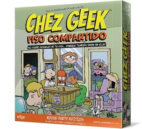 CHEZ GEEK: PISO COMPARTIDO | 9788415334446 | JACKSON, STEVE | Llibreria La Gralla | Librería online de Granollers