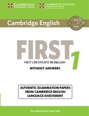 CAMBRIDGE ENGLISH FIRST 1 FOR REVISED EXAM FROM 2015 STUDENT S BOOK WITHOUT ANSWERS | 9781107668577 | Llibreria La Gralla | Llibreria online de Granollers