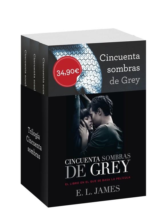 CINCUENTA SOMBRAS DE GREY (PACK 3 VOLUMS) | 9788425352881 | JAMES E.L. | Llibreria La Gralla | Llibreria online de Granollers