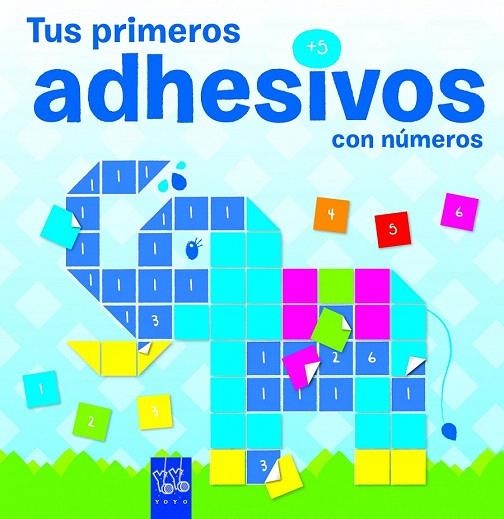 TUS PRIMEROS ADHESIVOS CON NÚMEROS +5 | 9788408134701 | YOYO | Llibreria La Gralla | Llibreria online de Granollers