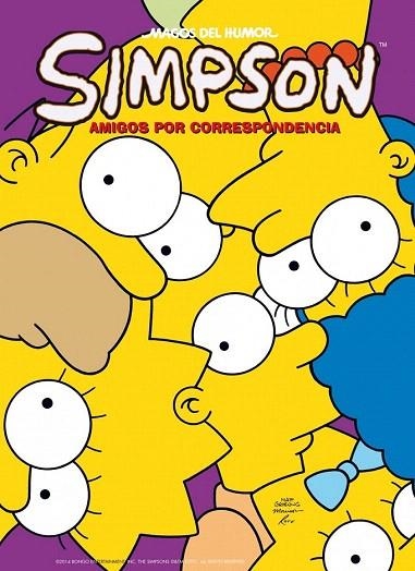 LOS SIMPSON. AMIGOS POR CORRESPONDENCIA | 9788466656160 | AUTORES BONGO COMICS | Llibreria La Gralla | Llibreria online de Granollers