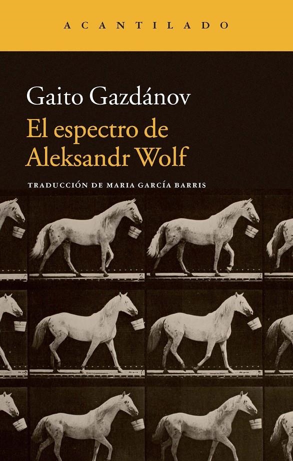 ESPECTRO DE ALEKSANDR WOLF, EL | 9788416011414 | GAZDÁNOV, GAITO/GARCÍA BARRIS, MARÍA | Llibreria La Gralla | Librería online de Granollers
