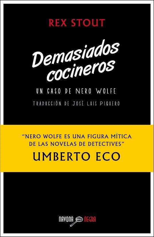 DEMASIADOS COCINEROS | 9788416259052 | STOUT, REX | Llibreria La Gralla | Llibreria online de Granollers