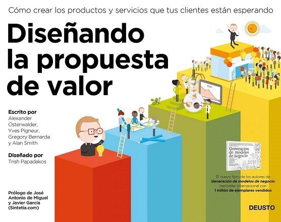 DISEÑANDO LA PROPUESTA DE VALOR | 9788423419517 | ALEXANDER OSTERWALDER/YVES PIGNEUR/ALAN SMITH/GREGORY BERNARDA | Llibreria La Gralla | Llibreria online de Granollers