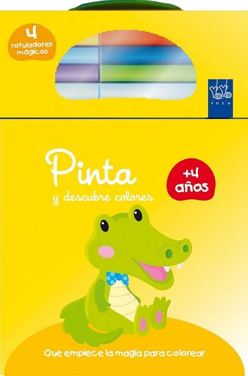 PINTA Y DESCUBRE COLORES (4 AÑOS) | 9788408134749 | YOYO | Llibreria La Gralla | Llibreria online de Granollers