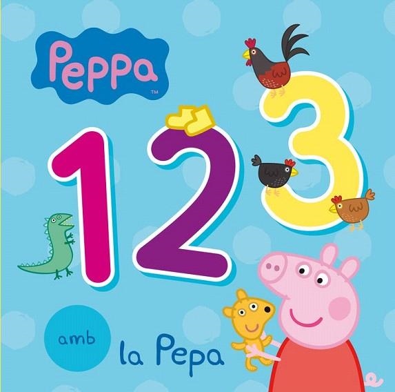 123 AMB LA PEPA (LA PORQUETA PEPA. TOT CARTRÓ) | 9788448842925 | VARIOS AUTORES | Llibreria La Gralla | Llibreria online de Granollers