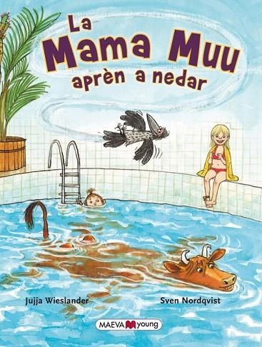 MAMA MUU APRÈN A NEDAR, LA | 9788415893738 | WIESLANDER, JUJJA/NORDQUIST, SVEN | Llibreria La Gralla | Llibreria online de Granollers