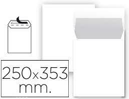 SOBRE LIDERPAPEL BLANC 250X353 PACK 25 UNITATS | 8423473586420 | Llibreria La Gralla | Llibreria online de Granollers