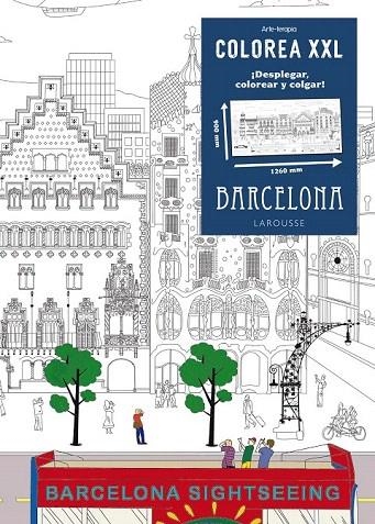 COLOREA XXL. BARCELONA | 9788416124695 | LAROUSSE EDITORIAL | Llibreria La Gralla | Llibreria online de Granollers