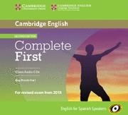 COMPLETE FIRST FOR SPANISH SPEAKERS CLASS AUDIO CDS (3) | 9788483238288 | Llibreria La Gralla | Llibreria online de Granollers