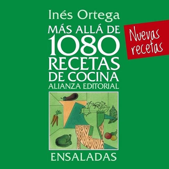 MAS ALLA DE 1080 RECETAS DE COCINA. ENSALADAS | 9788420699073 | ORTEGA, INES | Llibreria La Gralla | Llibreria online de Granollers