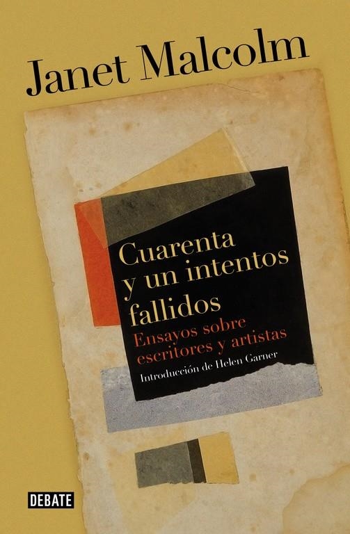 CUARENTA Y UN INTENTOS FALLIDOS | 9788499925318 | MALCOLM, JANET | Llibreria La Gralla | Librería online de Granollers