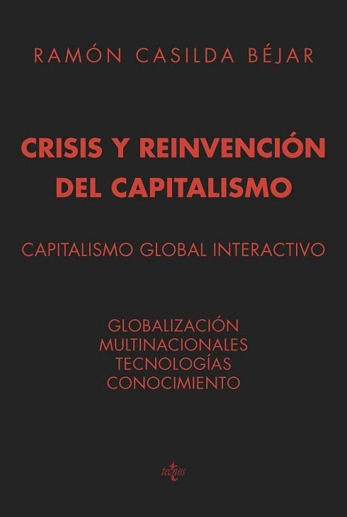 CRISIS Y REINVENCIÓN DEL CAPITALISMO | 9788430965342 | CASILDA BÉJAR, RAMÓN | Llibreria La Gralla | Llibreria online de Granollers