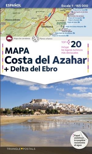 MAPA COSTA DEL AZAHAR Y DELTA DEL EBRO  | 9788484786313 | VARIOS AUTORES | Llibreria La Gralla | Llibreria online de Granollers